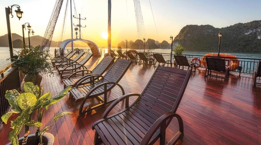 Sundeck of Sena Cruise