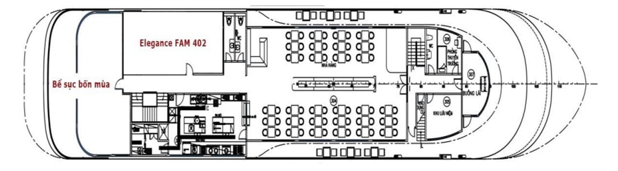 3rd Deck of Mon Cheri Cruise 2