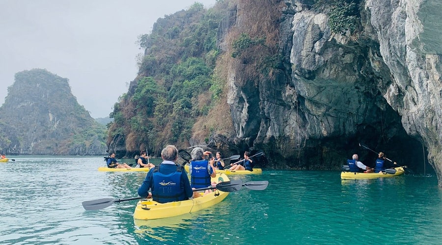 kayaking