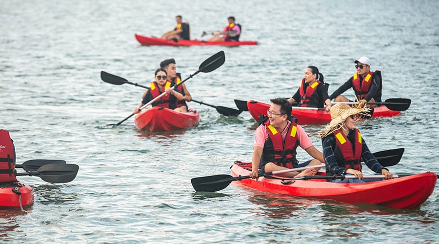 kayaking