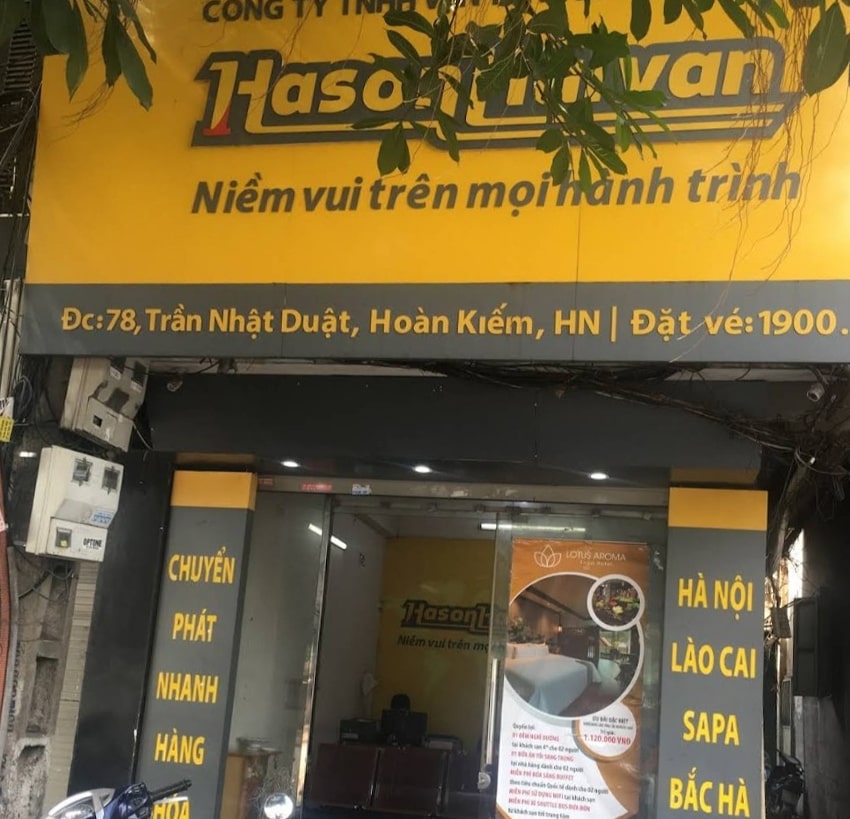 Ha Son Hai Van Bus Office Hanoi