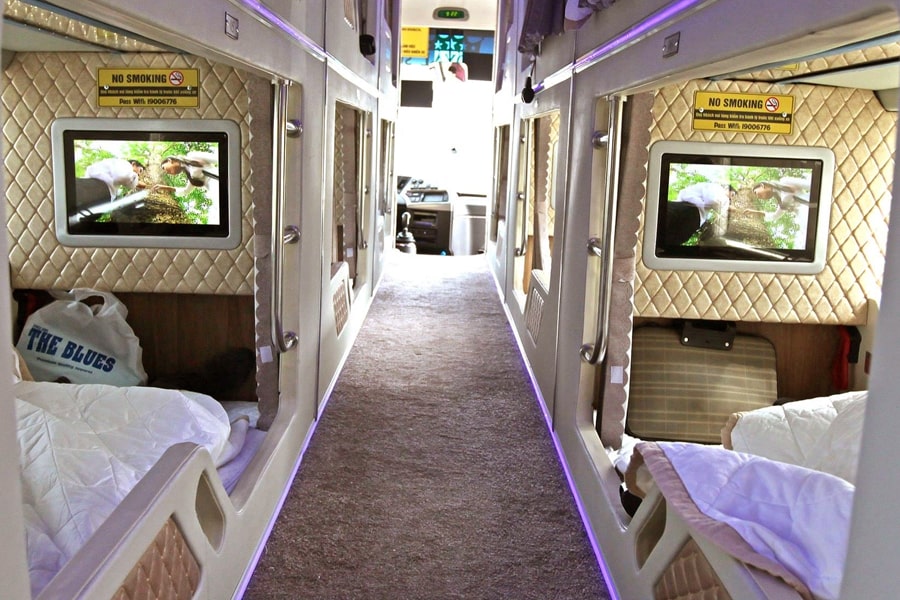 Hà Sơn Hải Vân - Royal Private Sleeping Cabin Bus Hanoi - Sapa - Hanoi