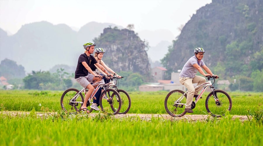 cycling in Ninh Binh