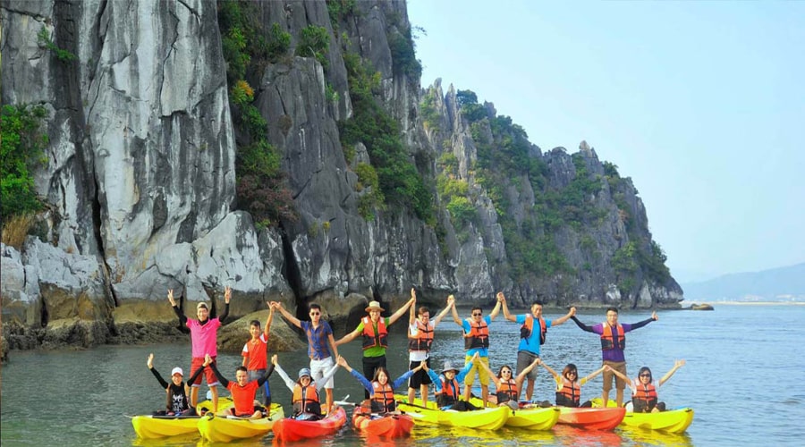 Kayaking on Ti Top Island