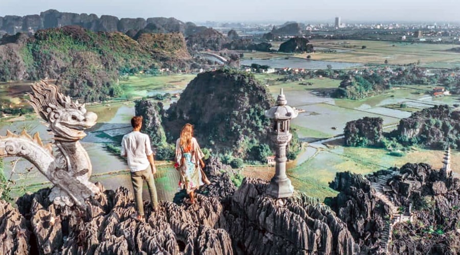 Hiking at Mua Cave, Ninh Binh