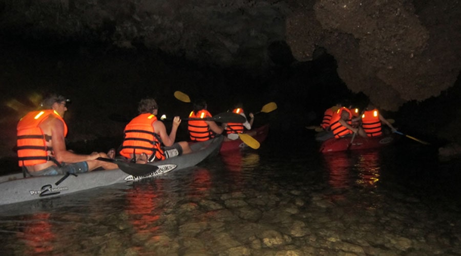 inside Dark cave