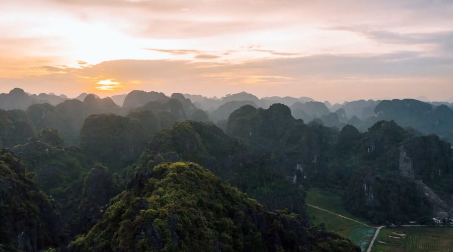 panoramic view from Mua cave - Ninh Binh