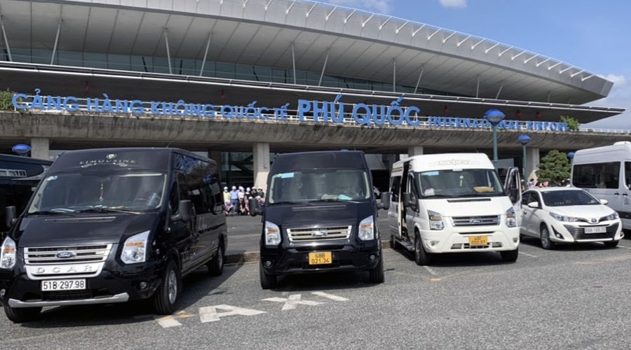 Phu quoc airport pick-up and see-off transfer service