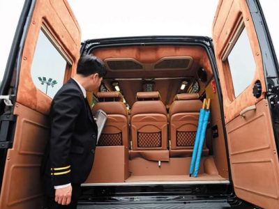 Private limousine van